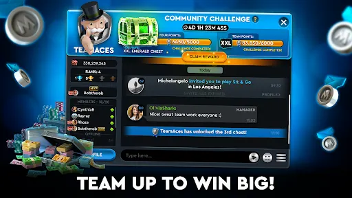 MONOPOLY Poker - Texas Holdem screenshot 6