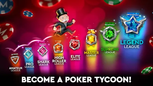 MONOPOLY Poker - Texas Holdem screenshot 1