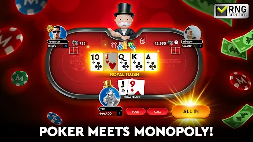 MONOPOLY Poker - Texas Holdem screenshot 2